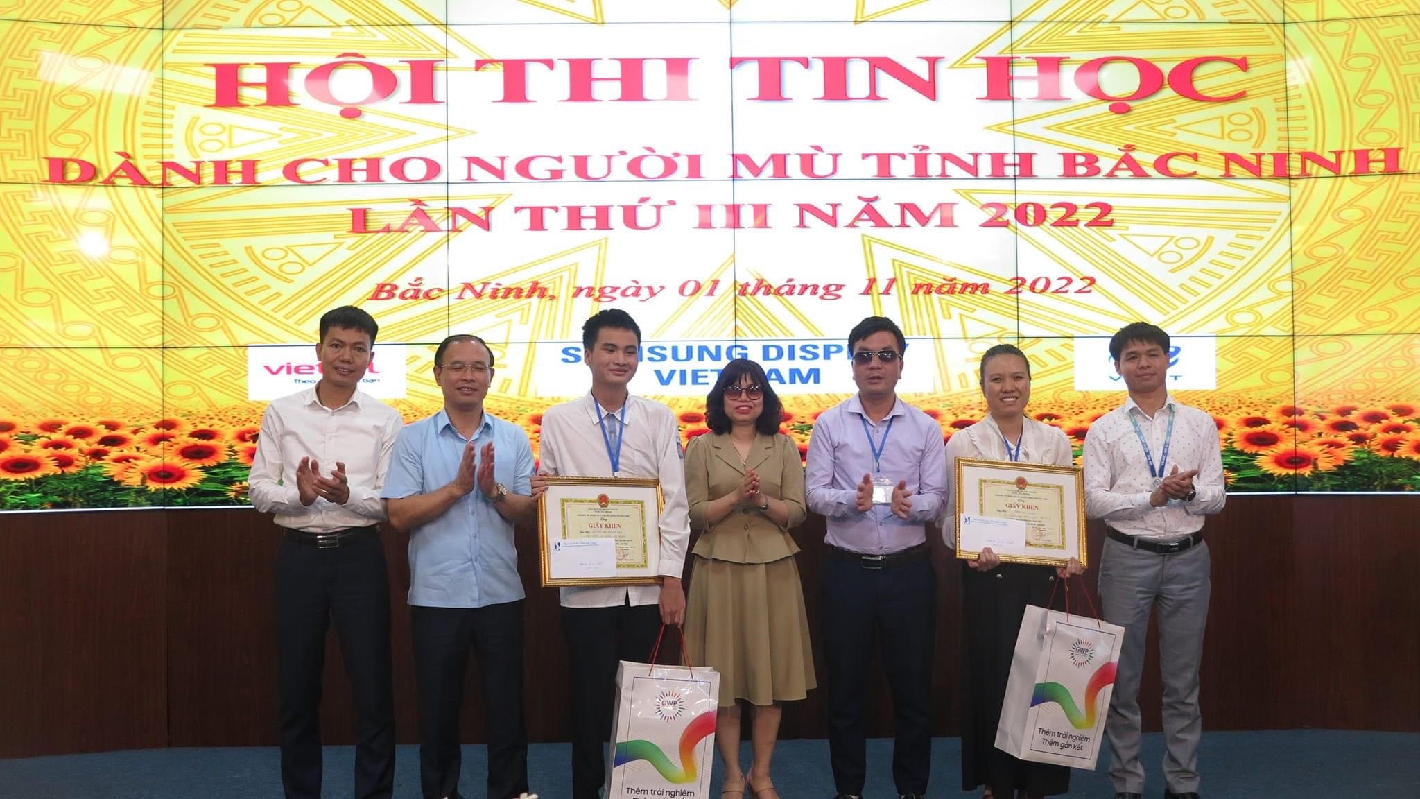 Hội Người mù tỉnh Bắc Ninh tổ chức hội thi tin học lần thứ III 