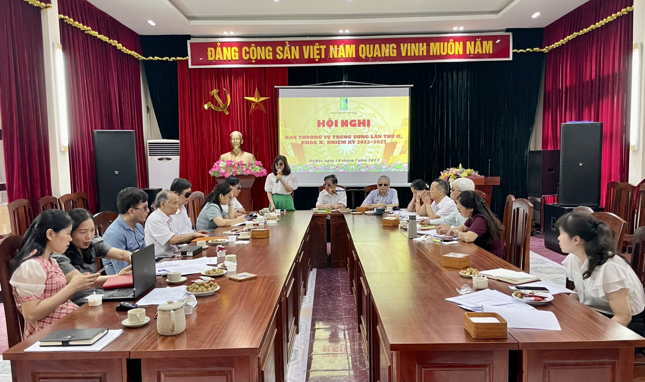 Hội nghị Ban Thường vụ Trung ương Hội lần thứ II khoá X nhiệm kỳ 2022-2027