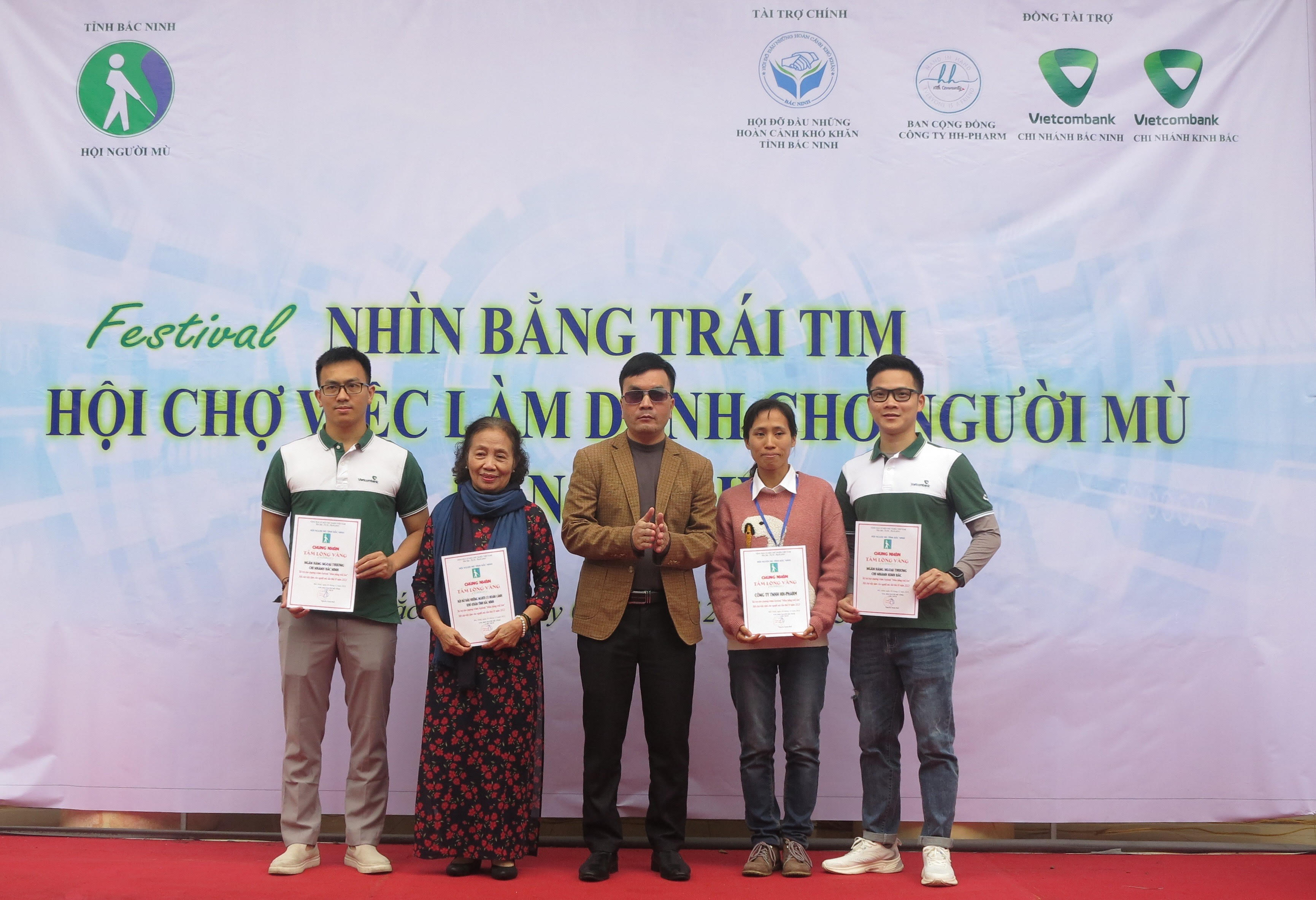 Tỉnh hội Bắc Ninh tổ chức Festival “Nhìn bằng trái tim” - Hội chợ việc làm dành cho người mù lần thứ IV