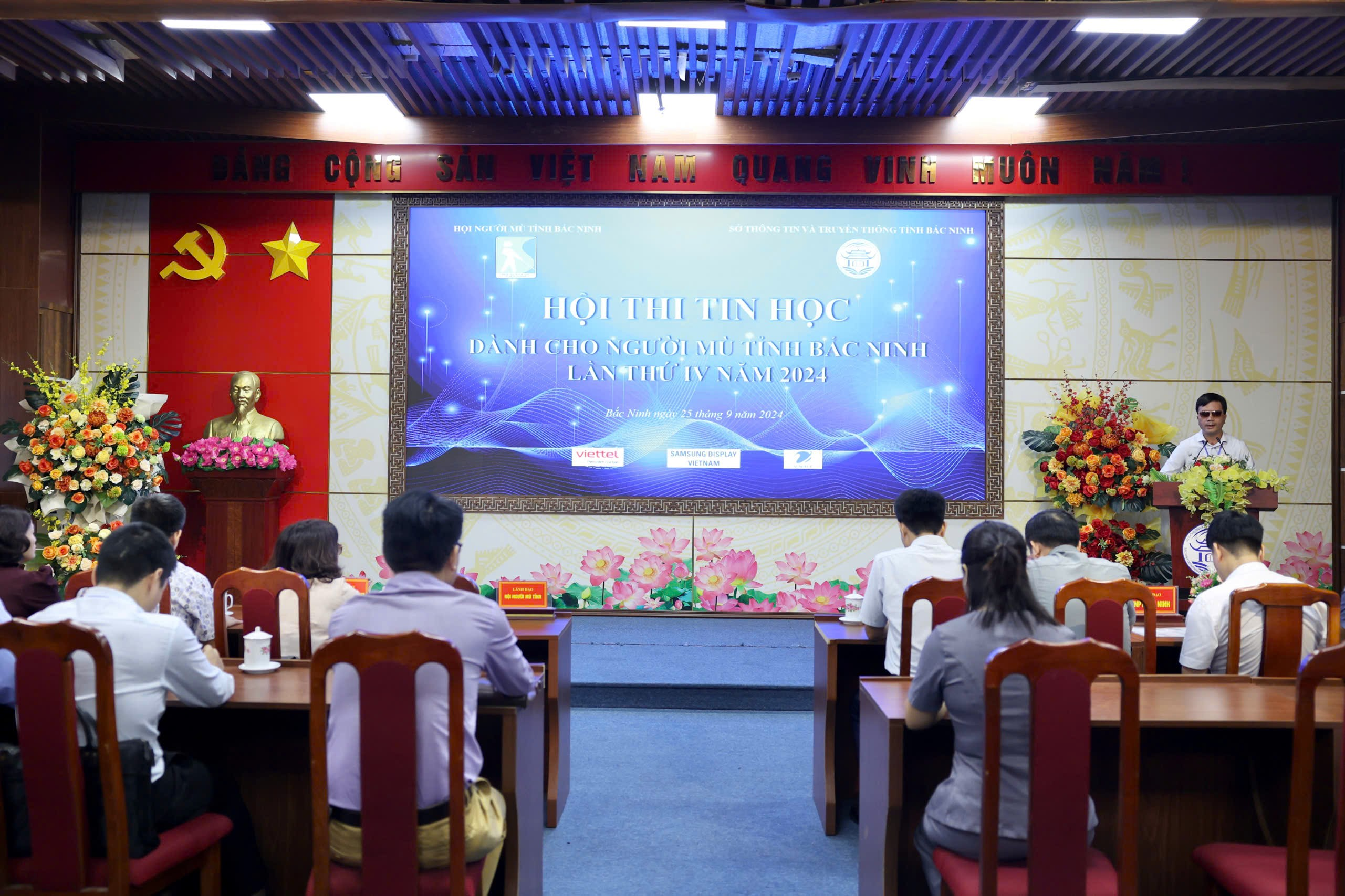 Hình ảnh: Hội thi tin học dành cho người mù tỉnh Bắc Ninh lần thứ IV