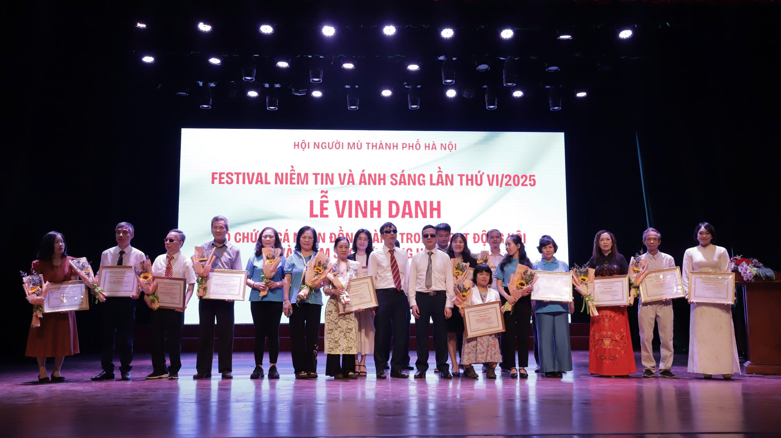Hội Người mù thành phố Hà Nội tổ chức Chuỗi sự kiện "Festival Niềm tin ánh sáng lần thứ VI"