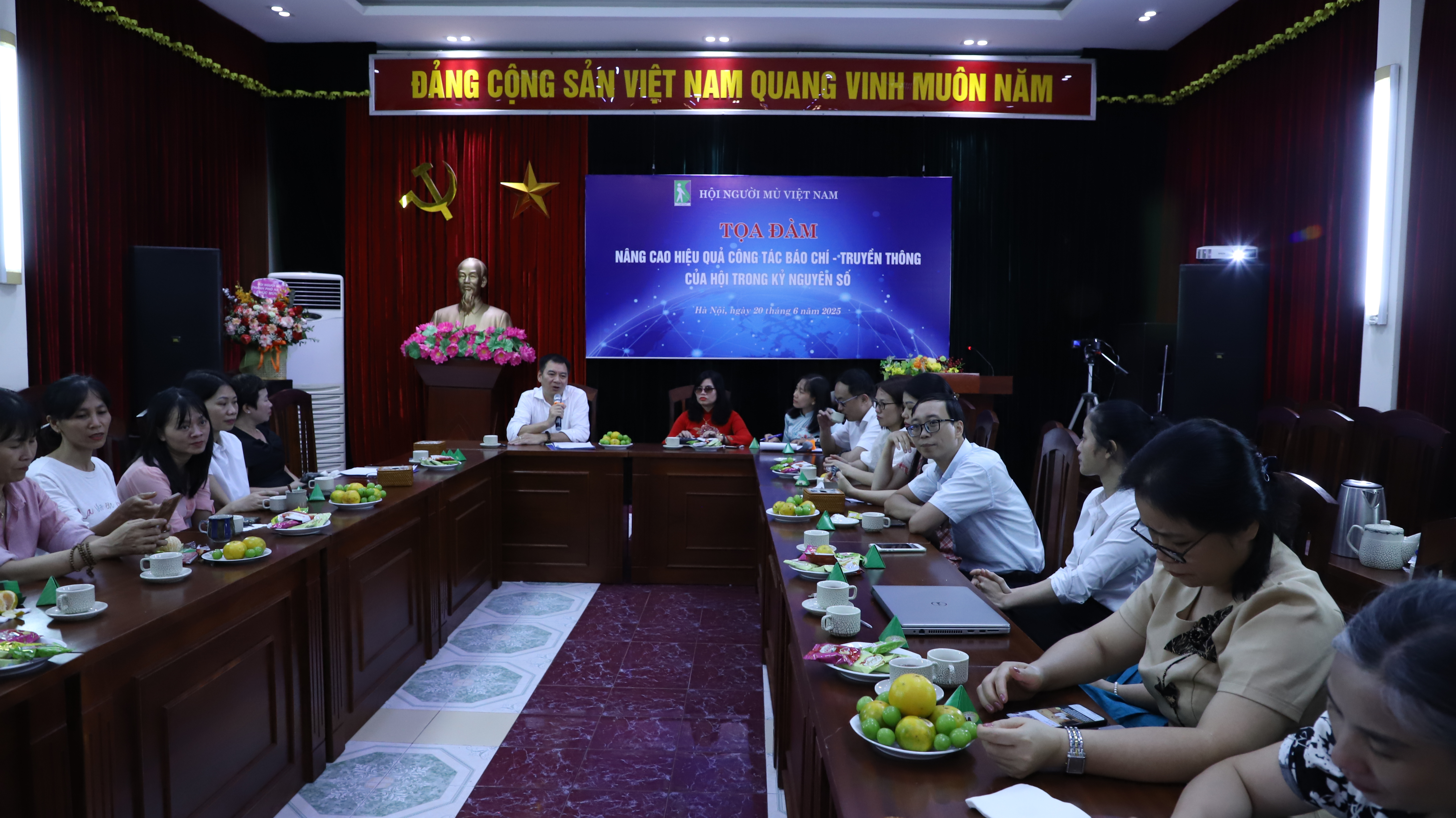 Nâng cao hiệu quả công tác báo chí - truyền thông của Hội Người mù Việt Nam trong kỉ nguyên số