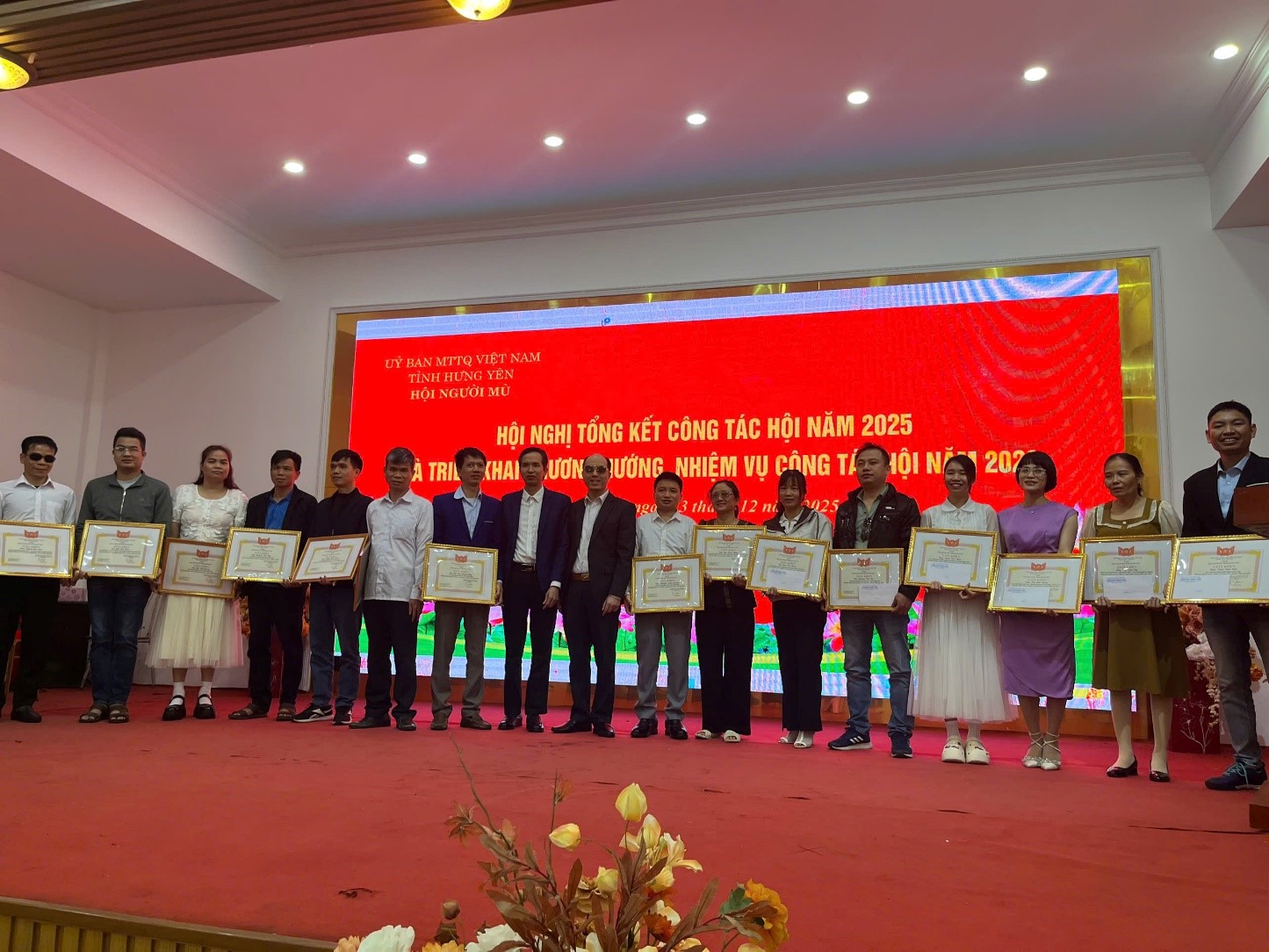 Tỉnh hội Hưng Yên tổ chức hội nghị tổng kết công tác hội năm 2025 và triển khai nhiệm vụ năm 2026