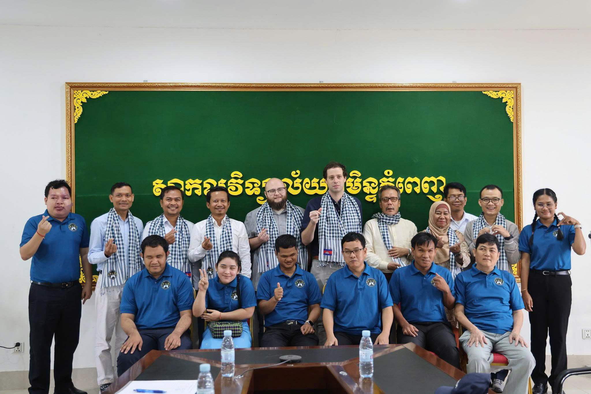 Thư viện Chữ nổi đầu tiên của Campuchia