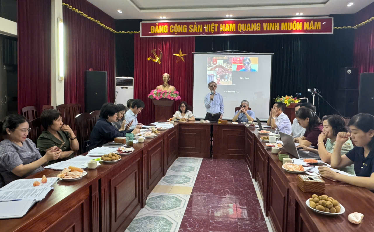 Hình ảnh: Kì họp thứ XIII Ban Thường vụ Trung ương Hội: Sơ kết 6 tháng đầu năm và chuẩn bị nhân sự Đại hội Đại biểu Hội Người mù Việt Nam lần thứ XI nhiệm kì 2026-2031