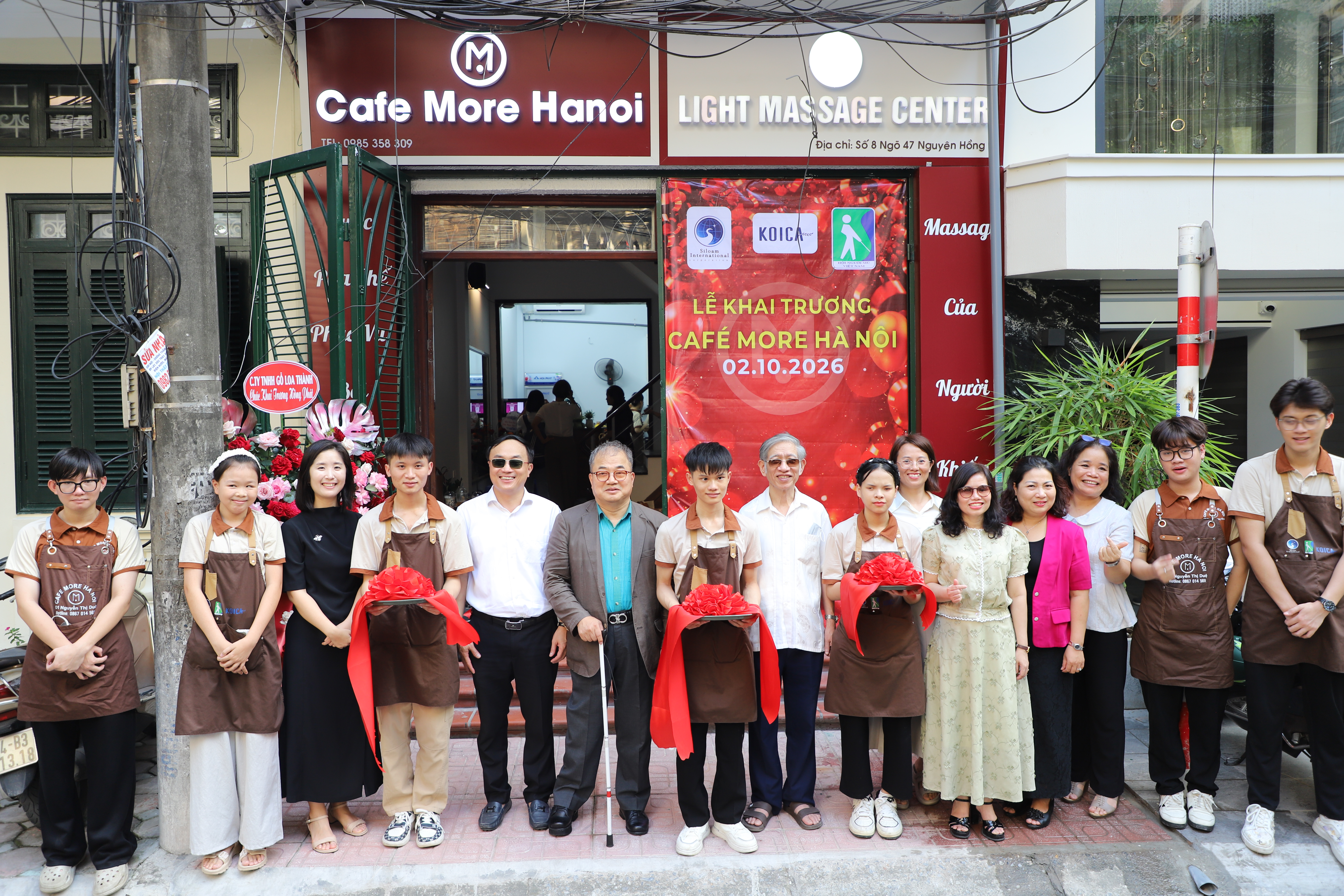 Hình ảnh: Khai trương quán Cafe More Hanoi 3, mở thêm cơ hội việc làm cho người khiếm thị